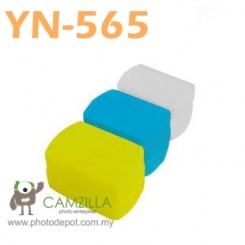 Three Color Flash Diffuser for Yongnuo YN-565 (Blue+Yellow+White)